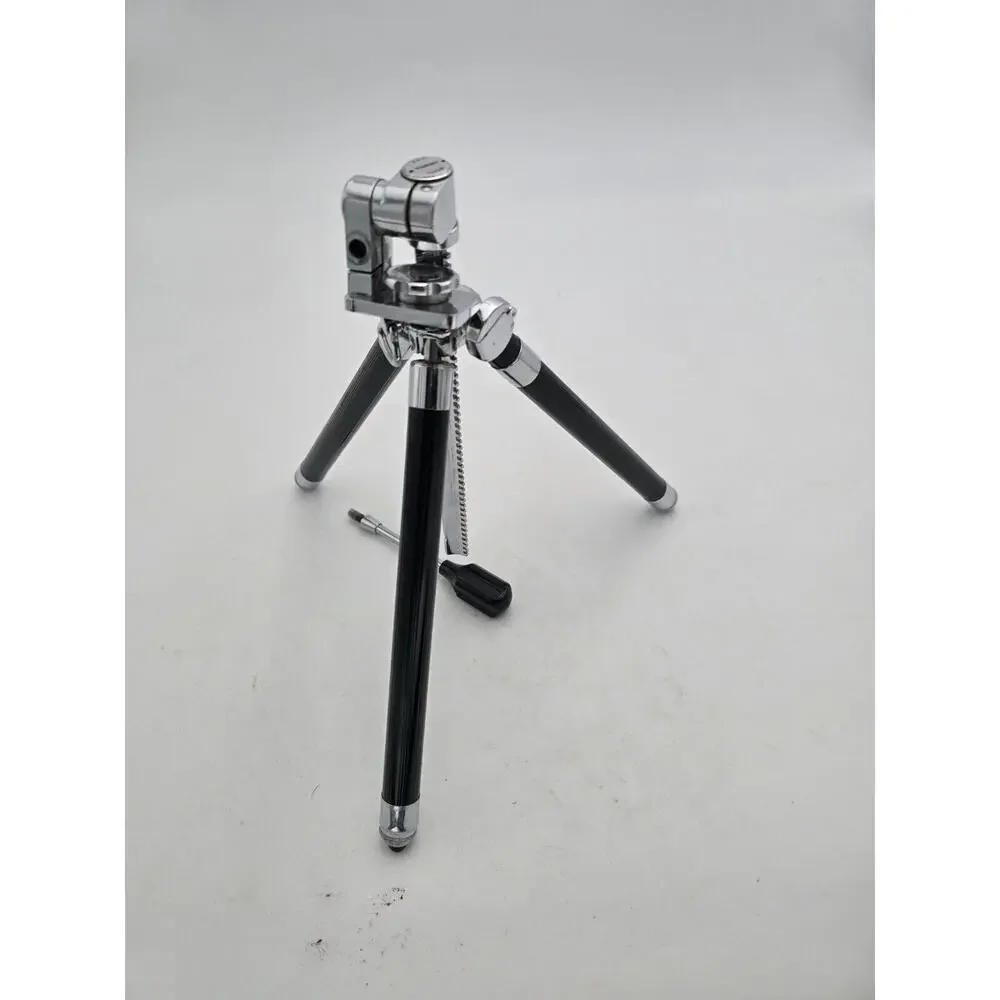 Vintage Brockway Norway Director Camera TRIPOD METAL IN POUCH